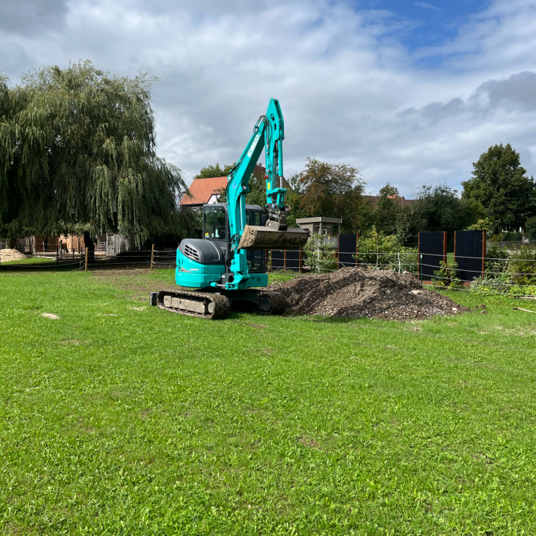 Baggerarbeiten Erd- und Baggerarbeiten für Garten- und Landschaftsbau in Crailsheim